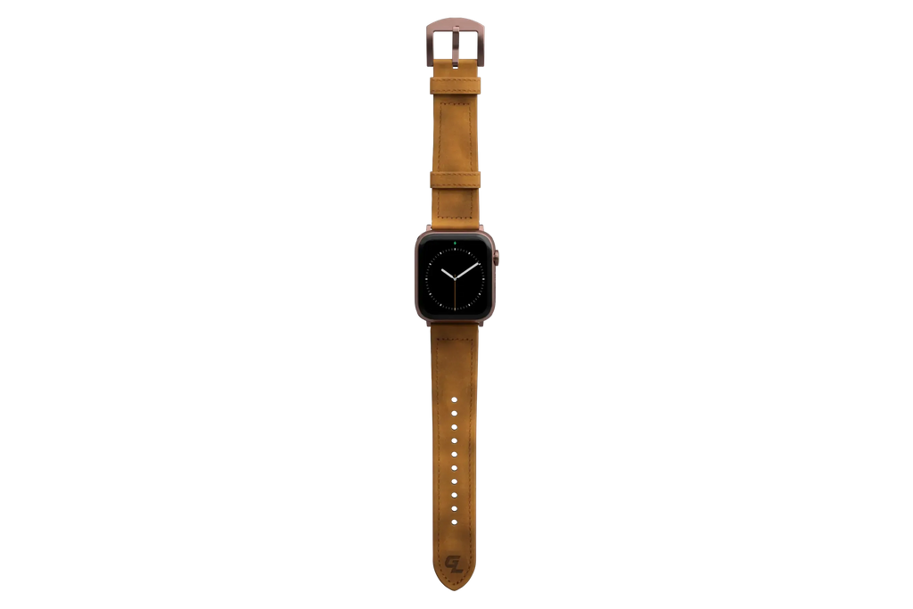 Vulcan Trek - Tan Apple Leather Watch Band