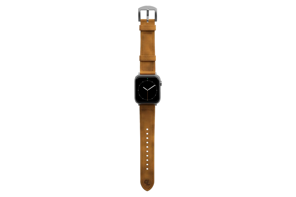 Vulcan Trek - Tan Apple Leather Watch Band