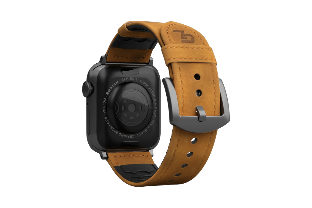 Vulcan Trek - Tan Apple Leather Watch Band