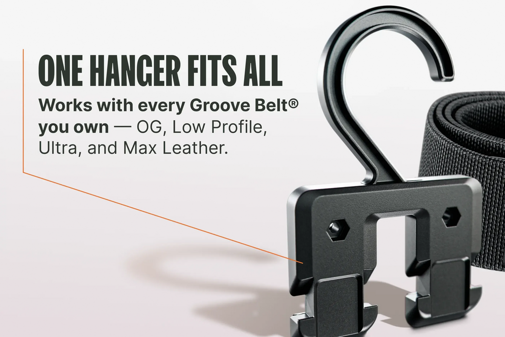Groove Belt® Hanger