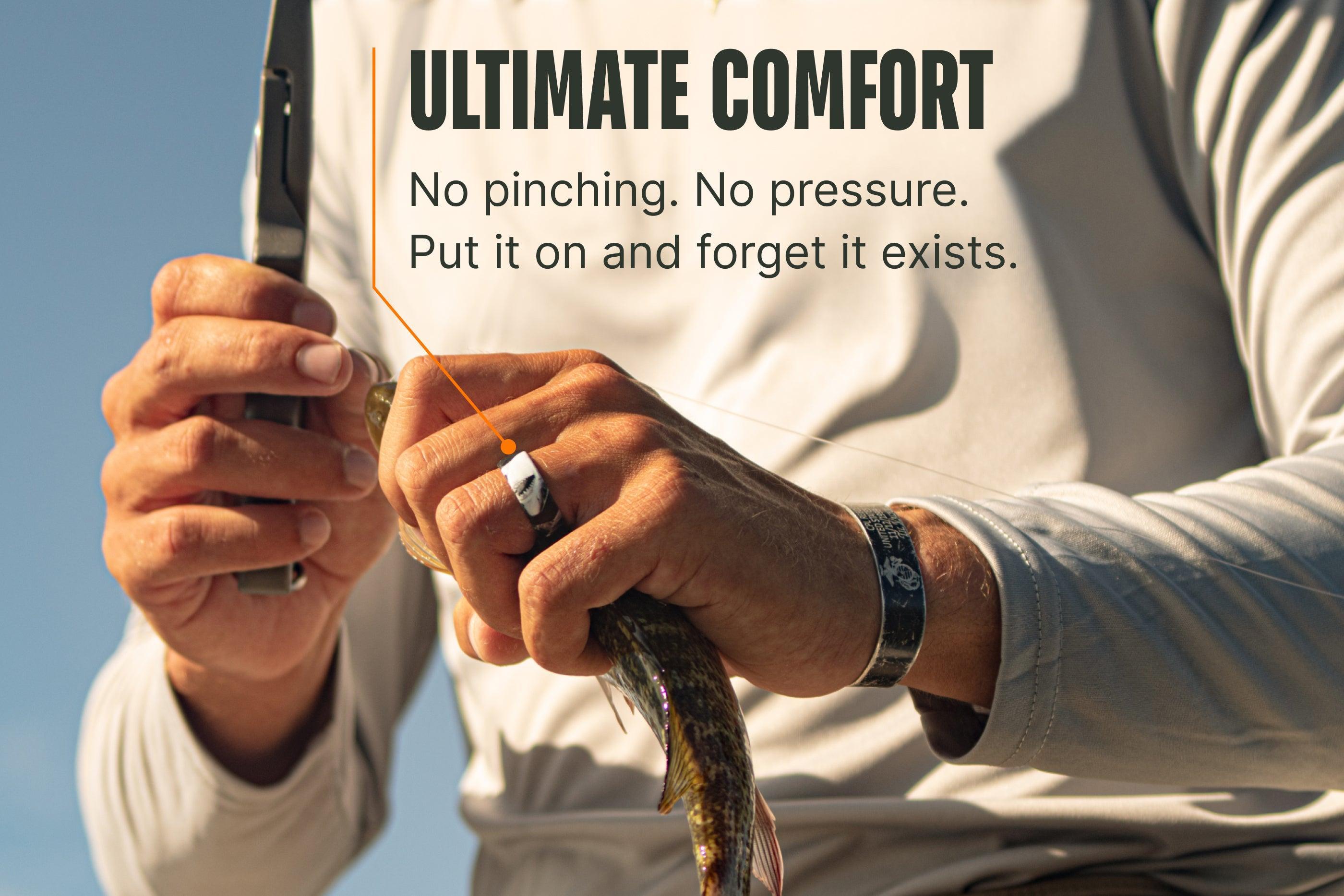Guy Harvey Trout Species Thin Ring