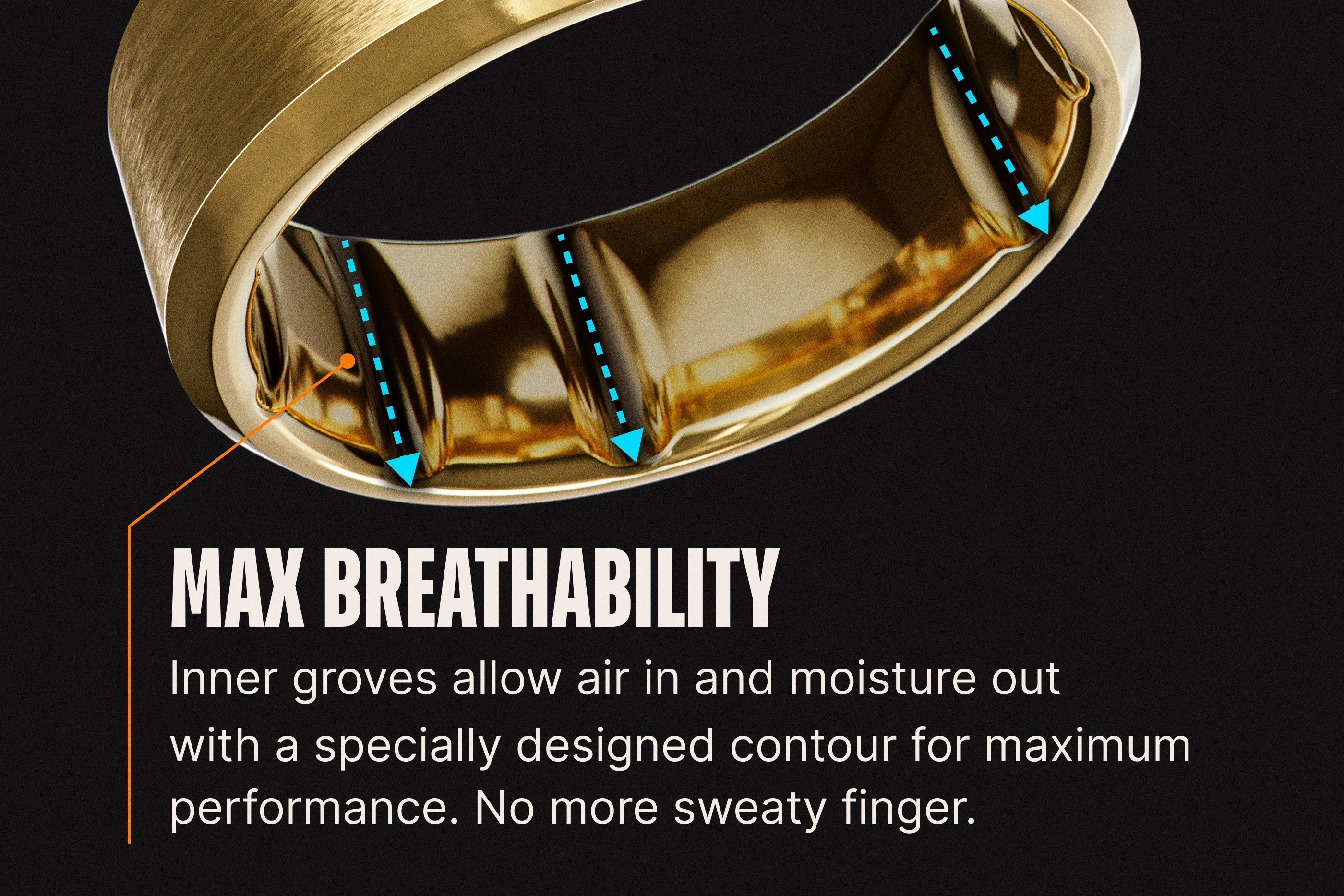 Groove Ring® Tungsten - Black