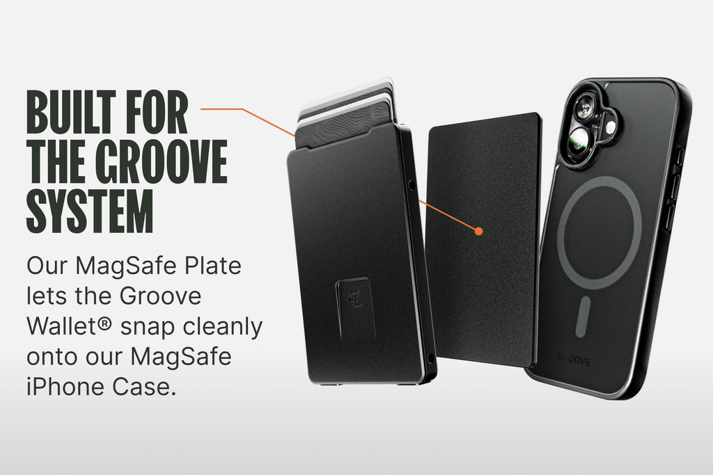 Groove Wallet MagSafe Plate