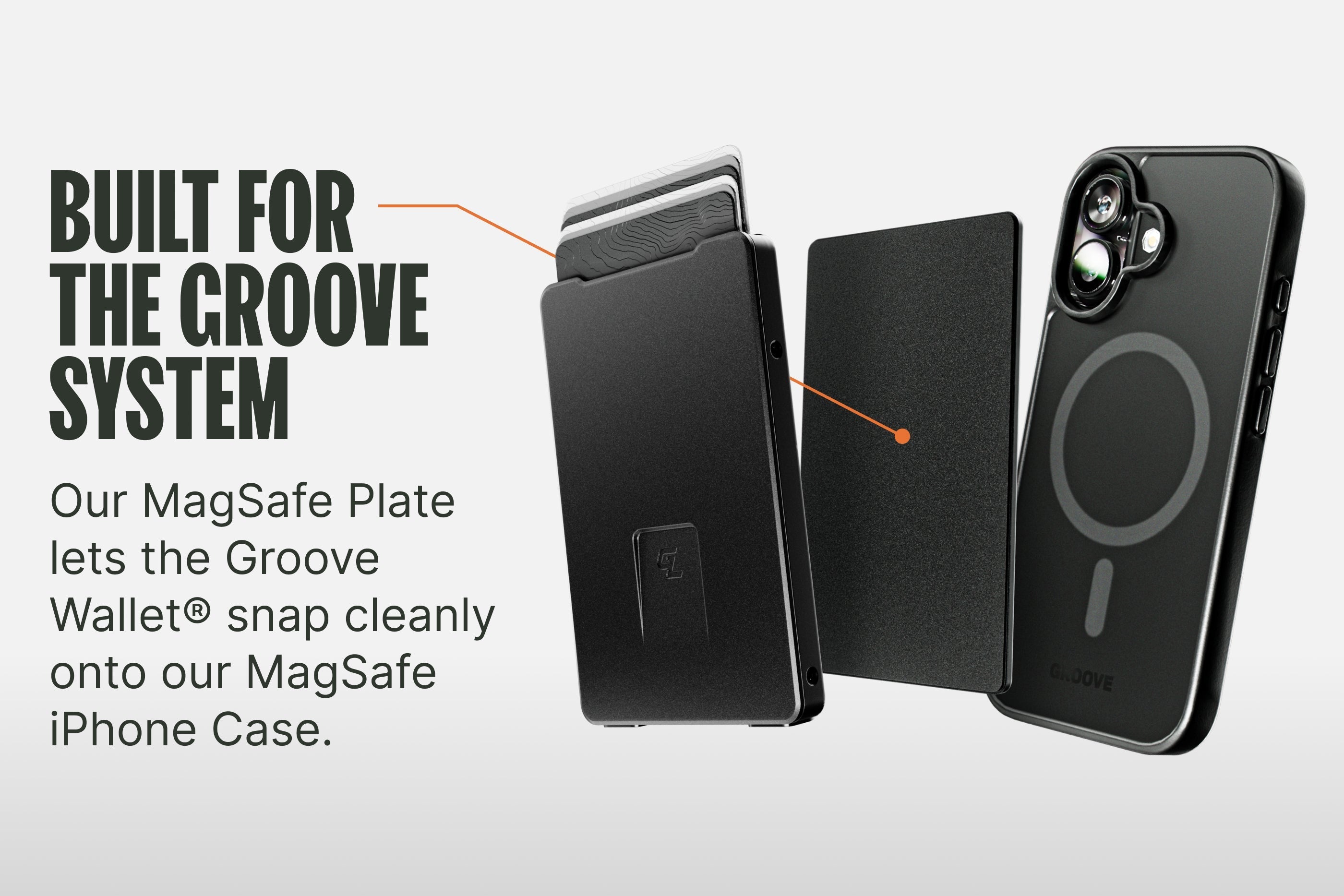 Groove Wallet MagSafe Plate