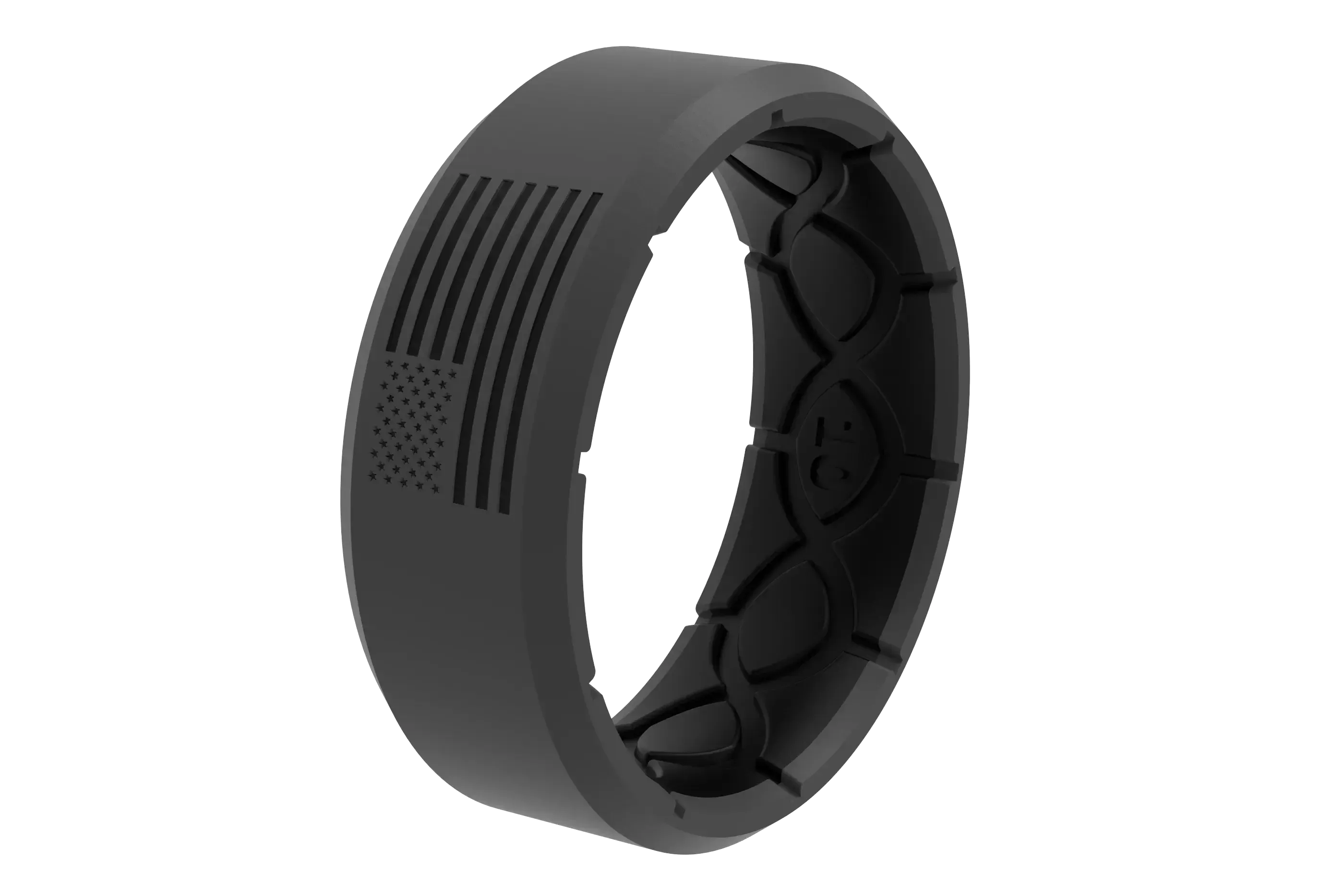 Zeus Edge Hero America Deep Stone Grey Ring