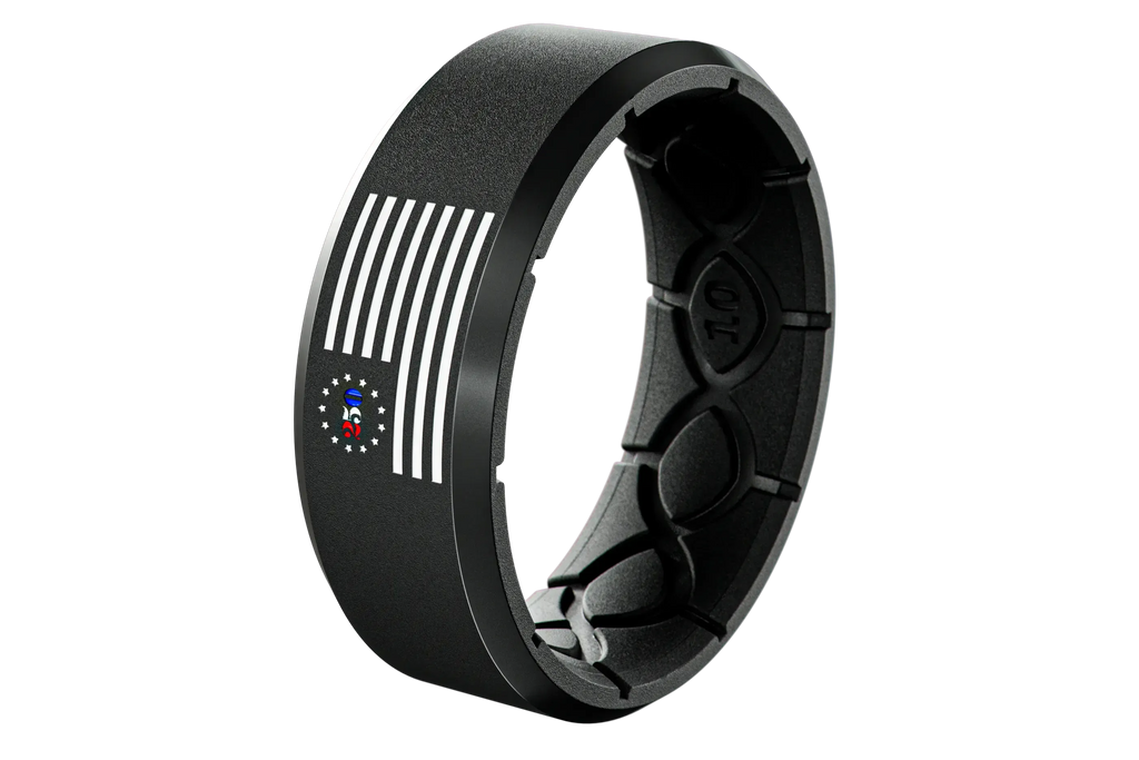 Zeus Edge 250th Flag Ring