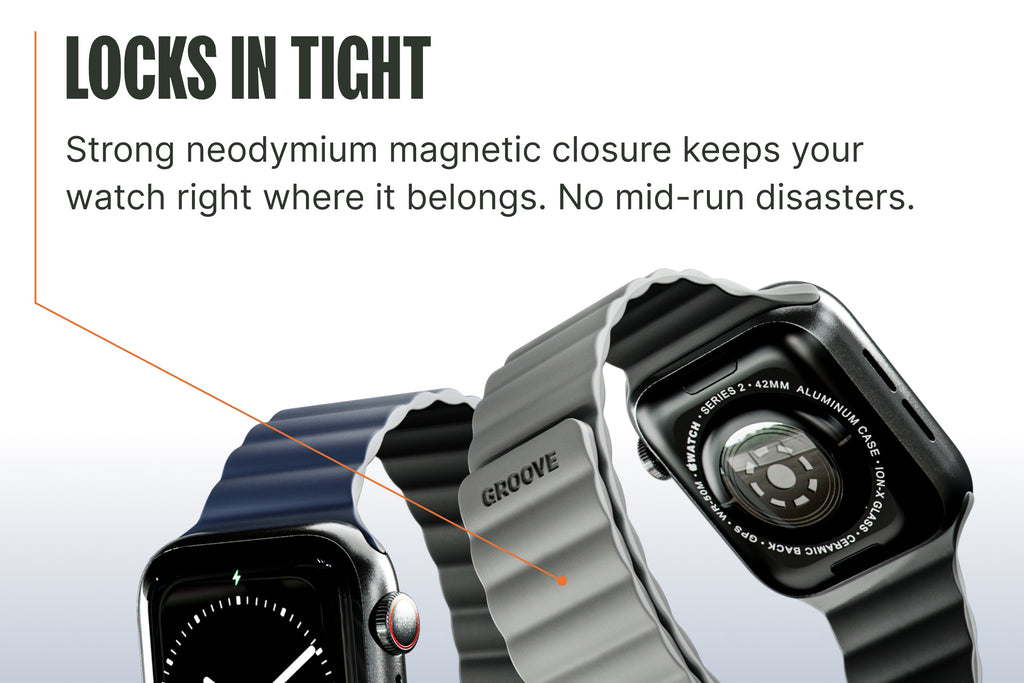 Apple Magnetic Watch Band - Blaze Orange