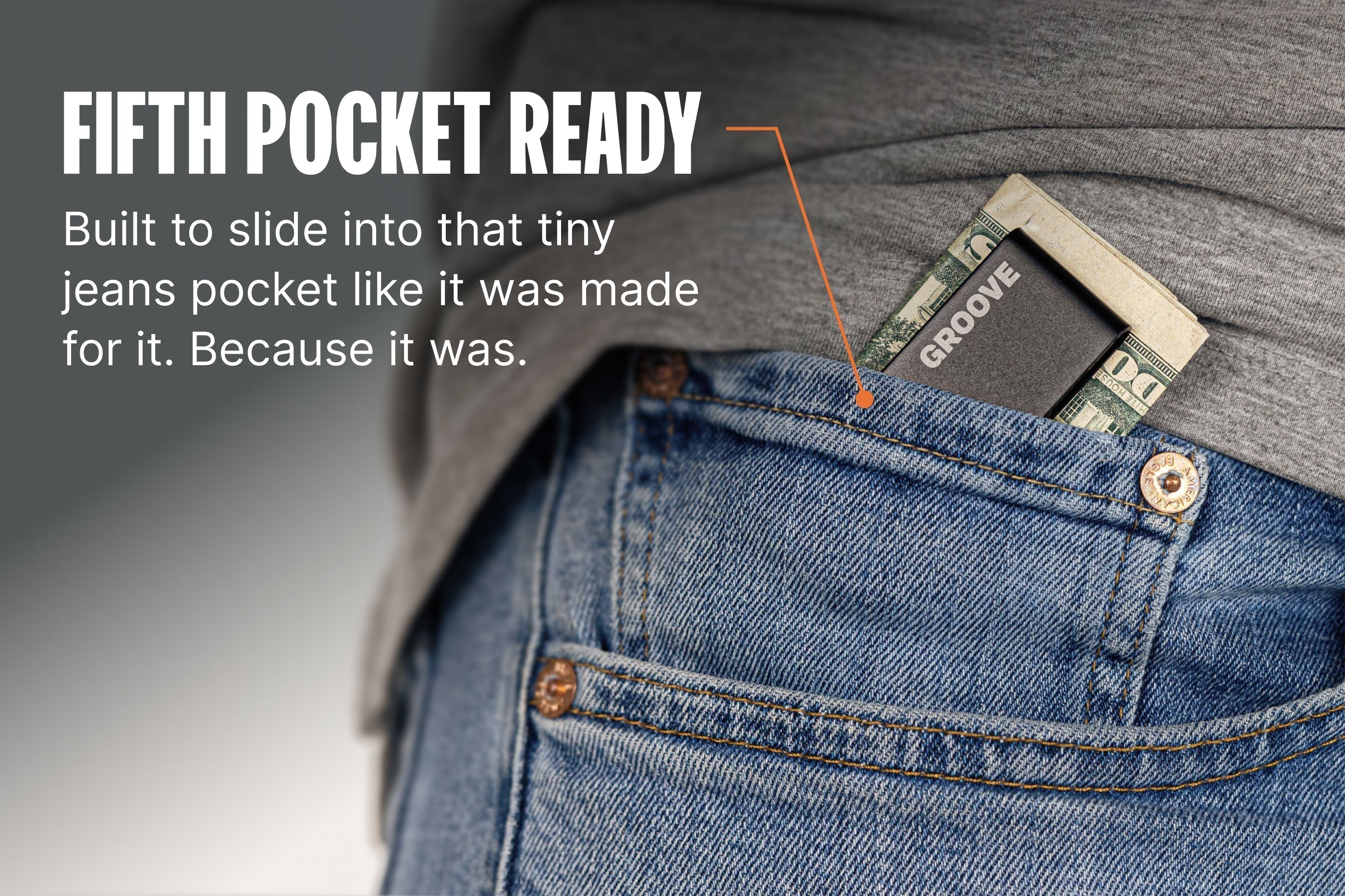 Groove® Money Clip Knife - Black